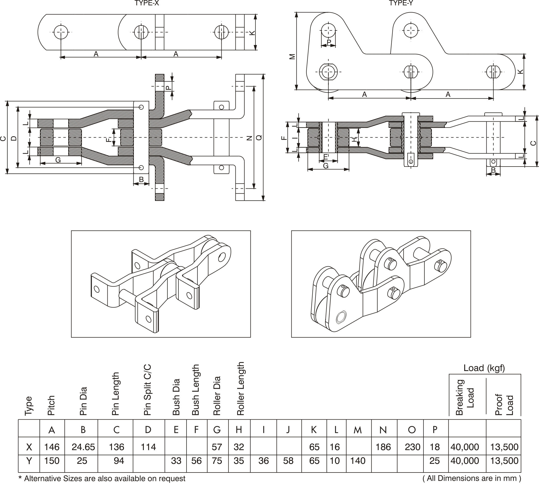 Travelling Grate Chain Manufacturers & Exporters